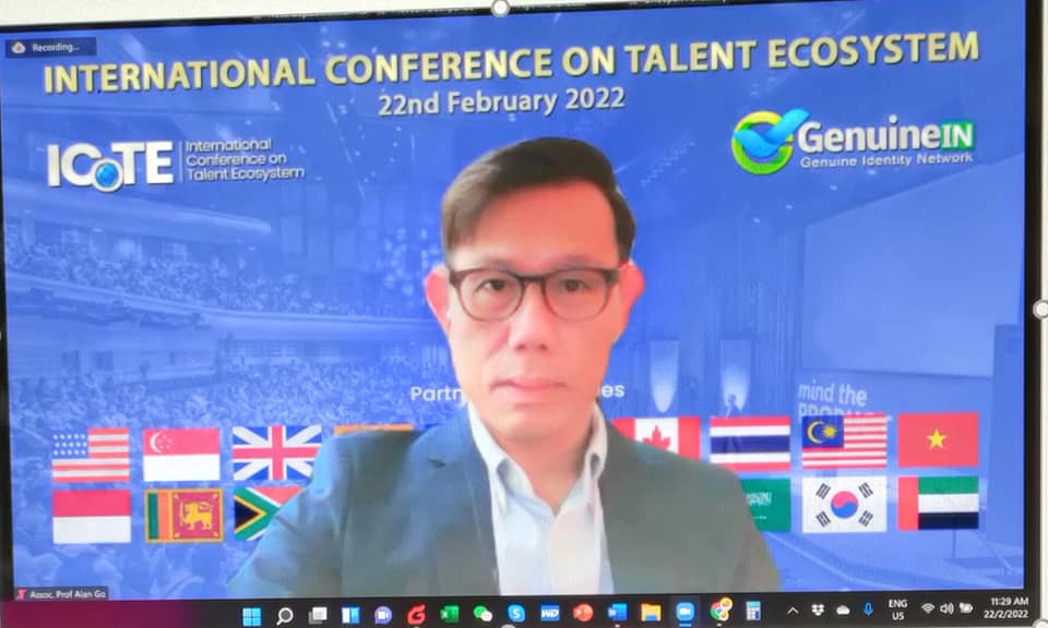 Dr. Alan Go — International Conference on Talent Ecosystem